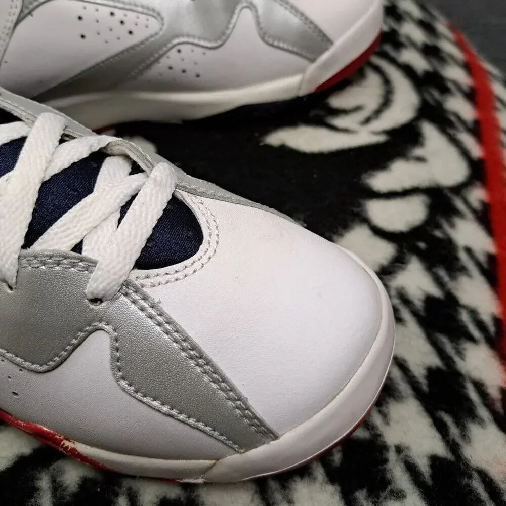 %Nike Air Jordan 7 Retro Sneakers Youth Size 6.5 Y / AJ17